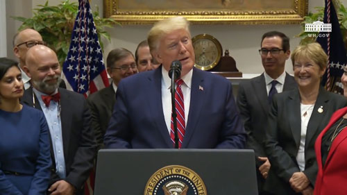 Rapp Stands with President Trump During Historic White House Health Care Reform Announcement 